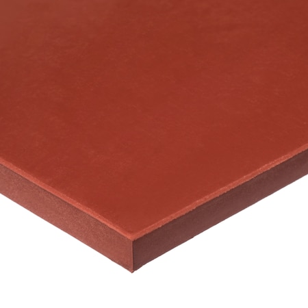 FDA Silicone Rubber Sheet - 60A - 3/8 Thick X 6 Wide X 12 Long